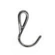 Load image into Gallery viewer, The silver Steel Vaginal/Anal Hook is displayed against a blank background.