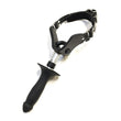 Load image into Gallery viewer, The Dildo Attachment For Scott Paul's Humiliator Gag is shown attached to the Humiliator Gag against a blank background.