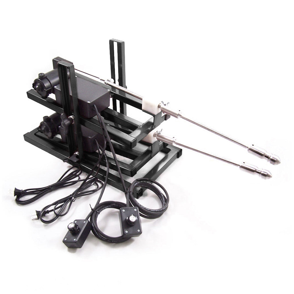 Red Devil Double Penetrating Sex Machine-The Stockroom