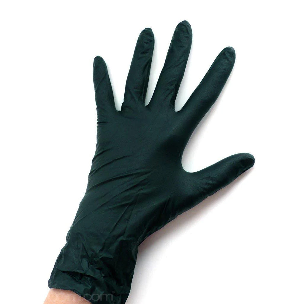 Black Nitrile Gloves-The Stockroom