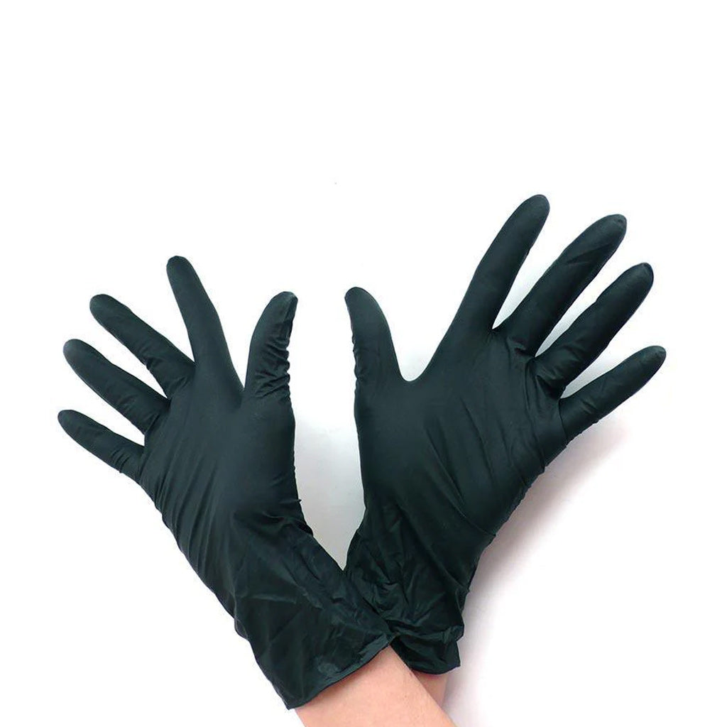 Black Nitrile Gloves-The Stockroom