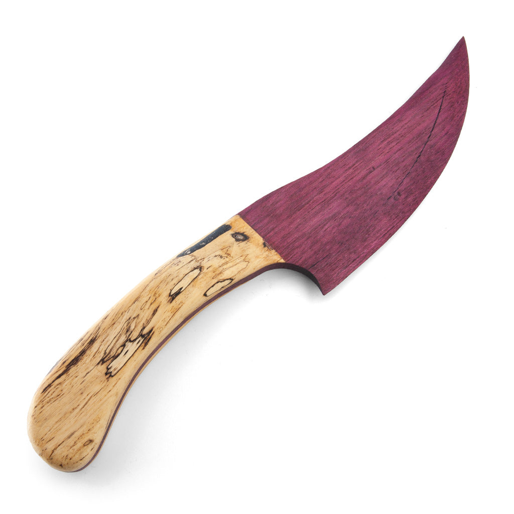 Curved Wooden Knife-The stockroom