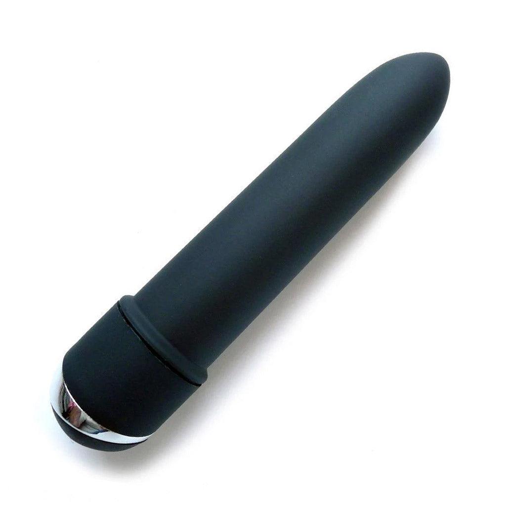 7-Function Classic Chic Mini Bullet Vibrator, Black 7-Function Classic Chic Mini Bullet Vibrator, Black