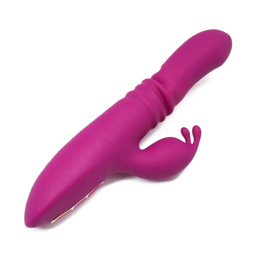 Lush Kira Thrusting & Warming Rabbit Vibrator, Pink