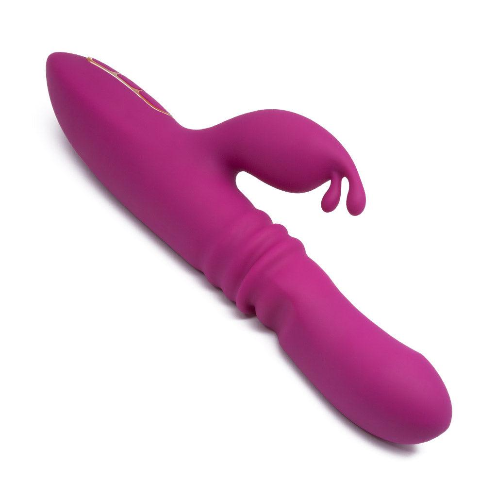 Lush Kira Thrusting & Warming Rabbit Vibrator, Pink