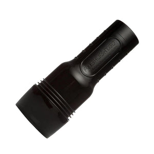 The capped Fleshlight Go Surge Masturbator is shown against a blank background.