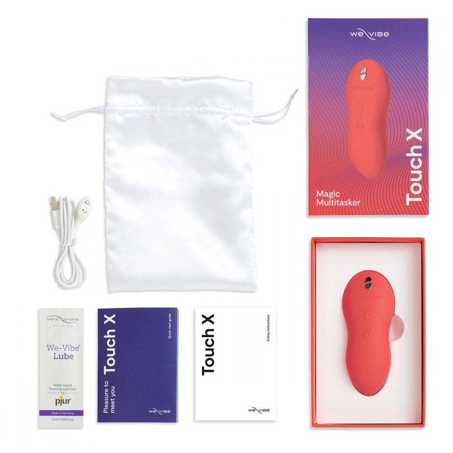 We-Vibe Touch X Bullet Vibrator, Crave Coral