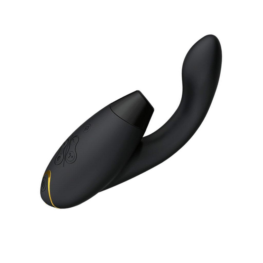Womanizer Duo 2 G-Spot & Air Pulse Vibrator, Black
