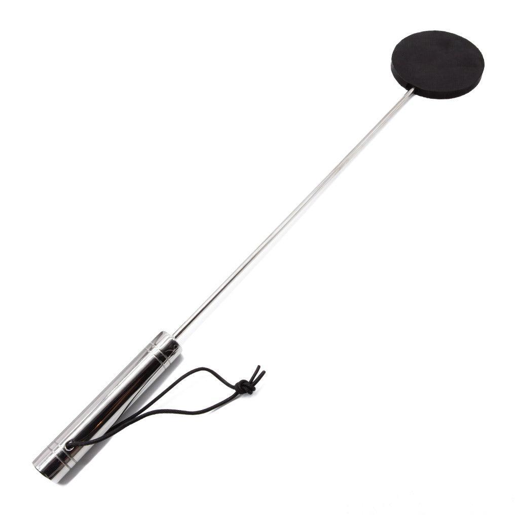 Black Silicone Lolly Crop, Steel Handle