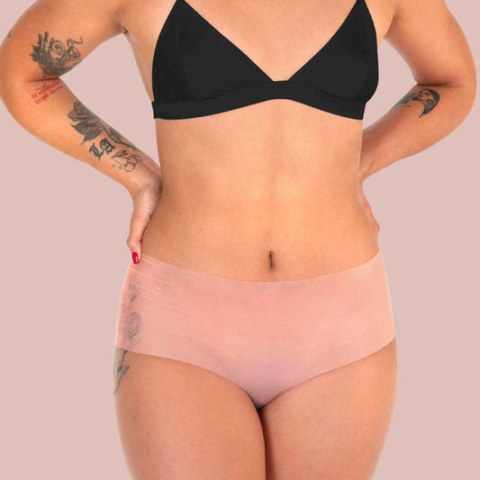 Lorals Dental Dam Latex Panties, Shortie, 4 Pack, Sheer