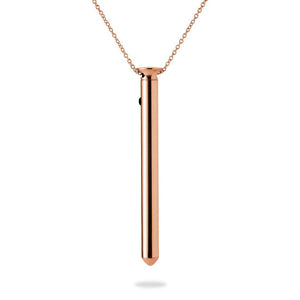 Product Image of Vibrating Rose Gold Metal Necklace