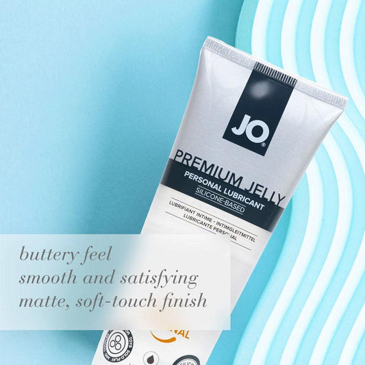 Jo Premium Silicone Jelly Lubricant, 4oz