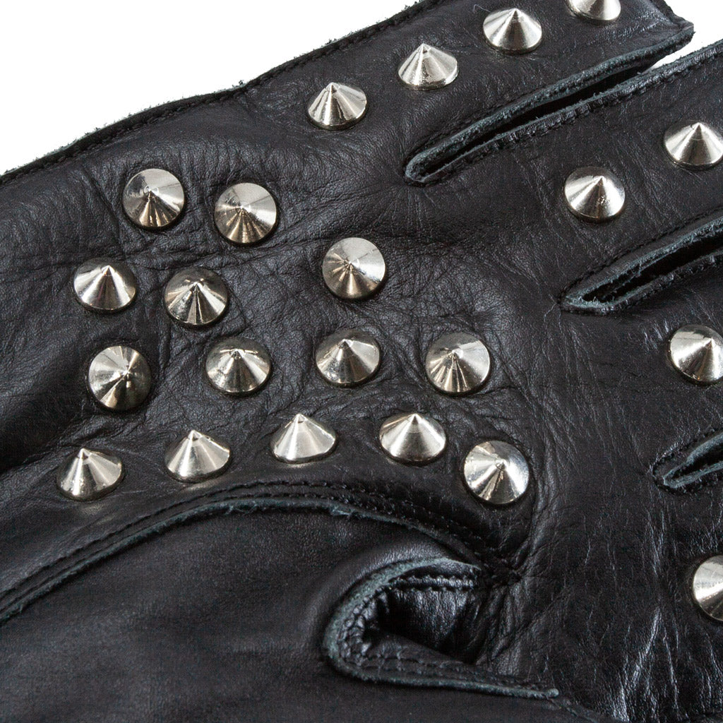 Studded Leather Gloves-The stockroom