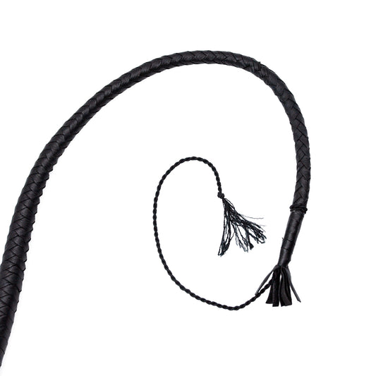 Stockroom Essentials 4ft Braided Whip, Black-The-stockroom