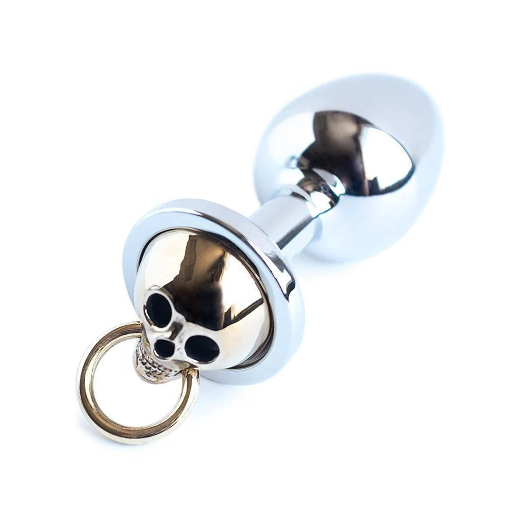 Skull Face Stainless Steel Butt Plug-The Stockroom