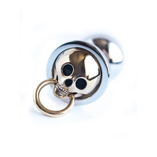 Skull Face Stainless Steel Butt Plug-The Stockroom