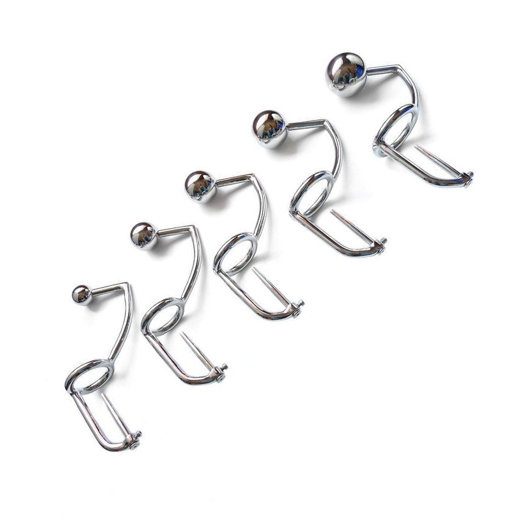 Five different-sized Trailer Hitch Convoys are displayed against a blank background from smallest to largest.