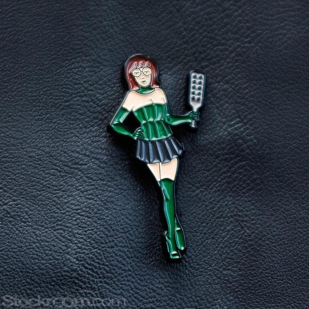 Mistress D Enamel Pin-The Stockroom