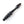 Load image into Gallery viewer, Black Arrow Glass Dildo-The Stockroom

