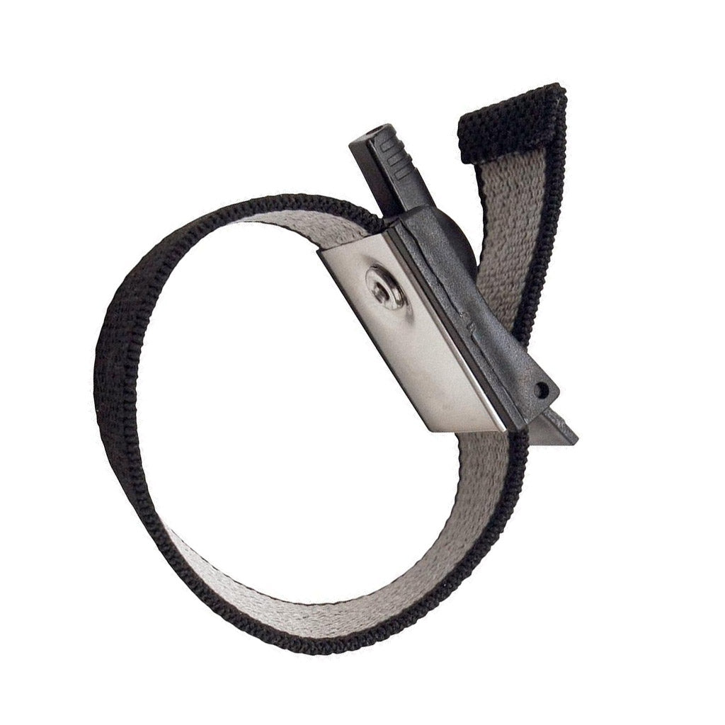 A single Electrastim Adjustable Fabric Cock And Scrotal Loop is displayed against a blank background.