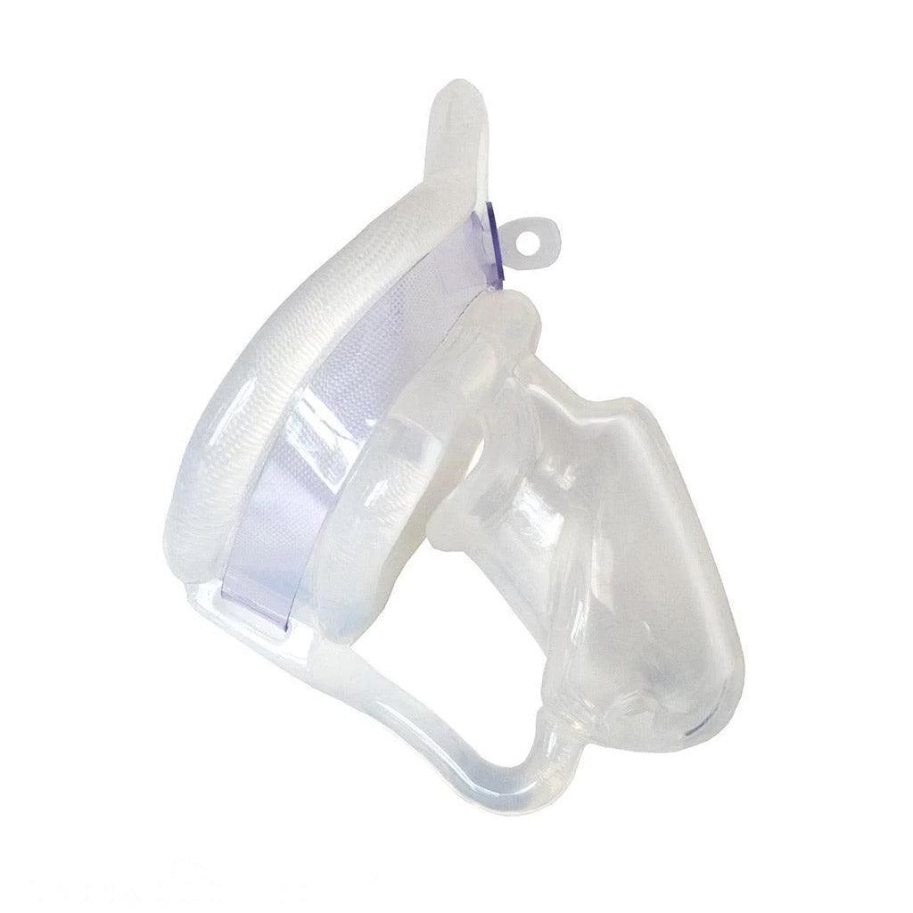 Birdlocked Silicone Neo Chastity Device, Clear-The Stockroom