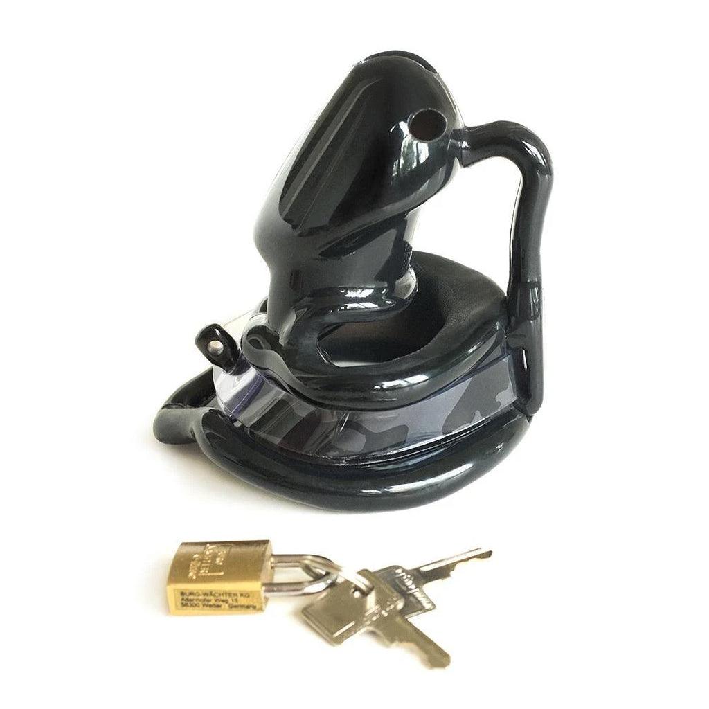 Birdlocked Silicone Neo Chastity Device, Black-The Stockroom