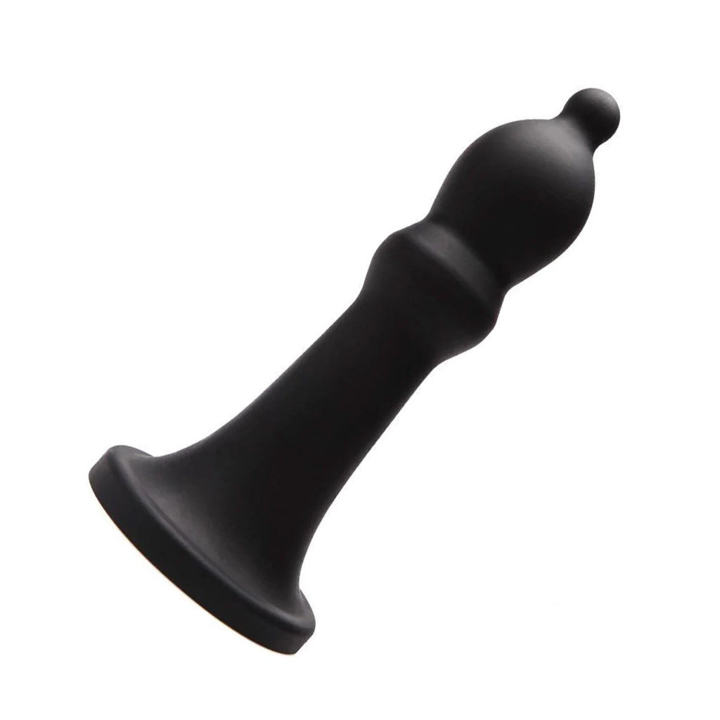 Tantus Bishop XL Silicone Dildo, Black-The Stockroom