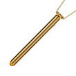 Load image into Gallery viewer, Vesper Pendant Necklace Vibrator 24kt Gold by Crave-The Stockroom