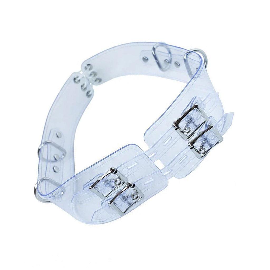 The Clear CTRL Waist Cincher from The Stockroom is displayed against a blank background.