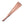 Load image into Gallery viewer, The Stupid Cute Baby Pink Leather Flogger is shown against a blank background. The handle is smooth, cylindrical, and the same color leather as the falls. There is a small loop at the base of the handle.

