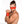 Load image into Gallery viewer, A nude man with dark hair is shown against a blank background. His arms are pulled together in front of him, and his wrists are wrapped together with red Kinklab Bondage Tape. He also has a piece of tape wrapped around his head, covering his eyes.
