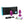 Load image into Gallery viewer, The contents of the packaging for the b-Vibe Vibrating Jewel Butt Plug in fuscia are shown against a blank background. Displayed are the plug, the remote, the charger, a guide to anal play, and a black cloth pouch with a blue zipper.
