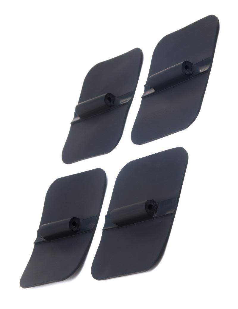 Black Electrode Pads, Set of 4-The Stockroom