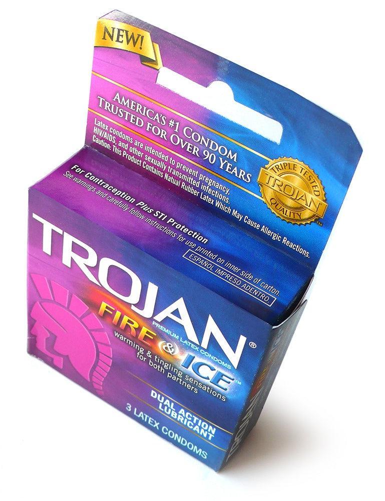 Trojan Condoms, 3-Packs-The Stockroom