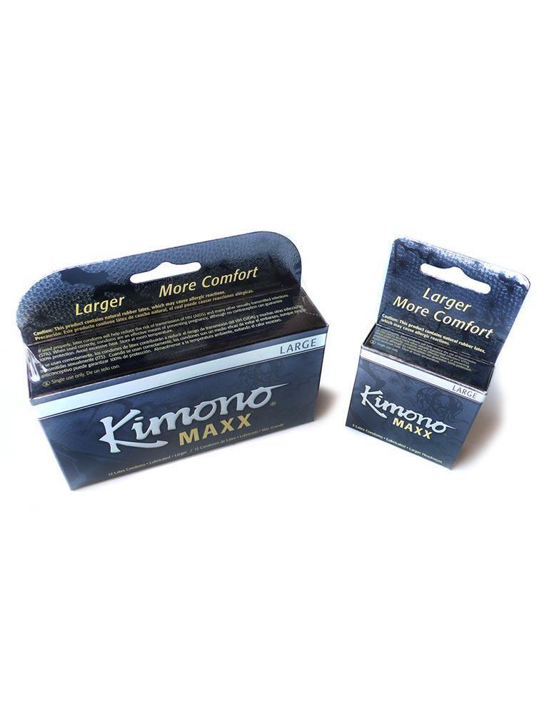 Kimono Maxx Large Condoms, 12-Pack-The Stockroom