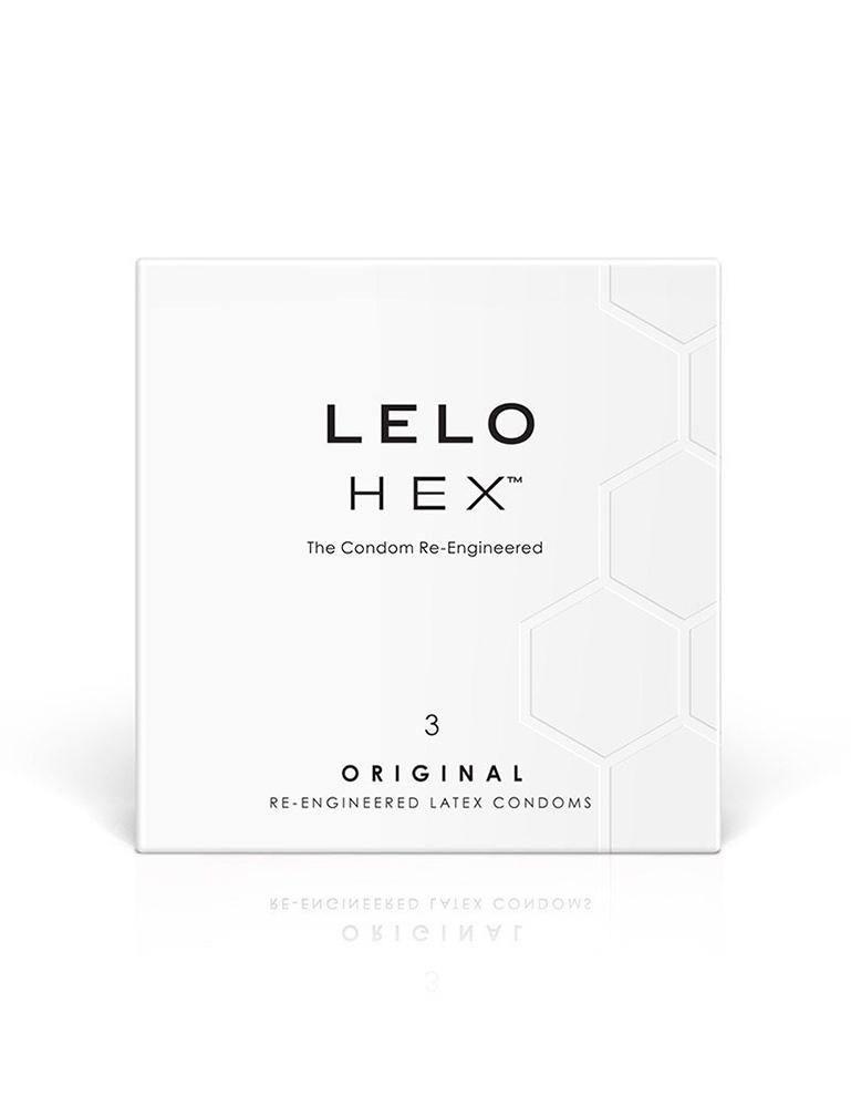 LELO HEX™ Condom, 3 pack-The Stockroom