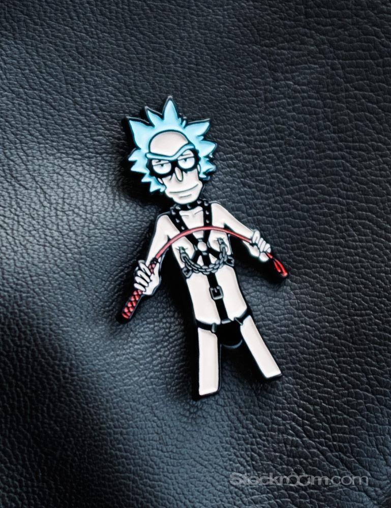 Master Rick Enamel Pin-The Stockroom