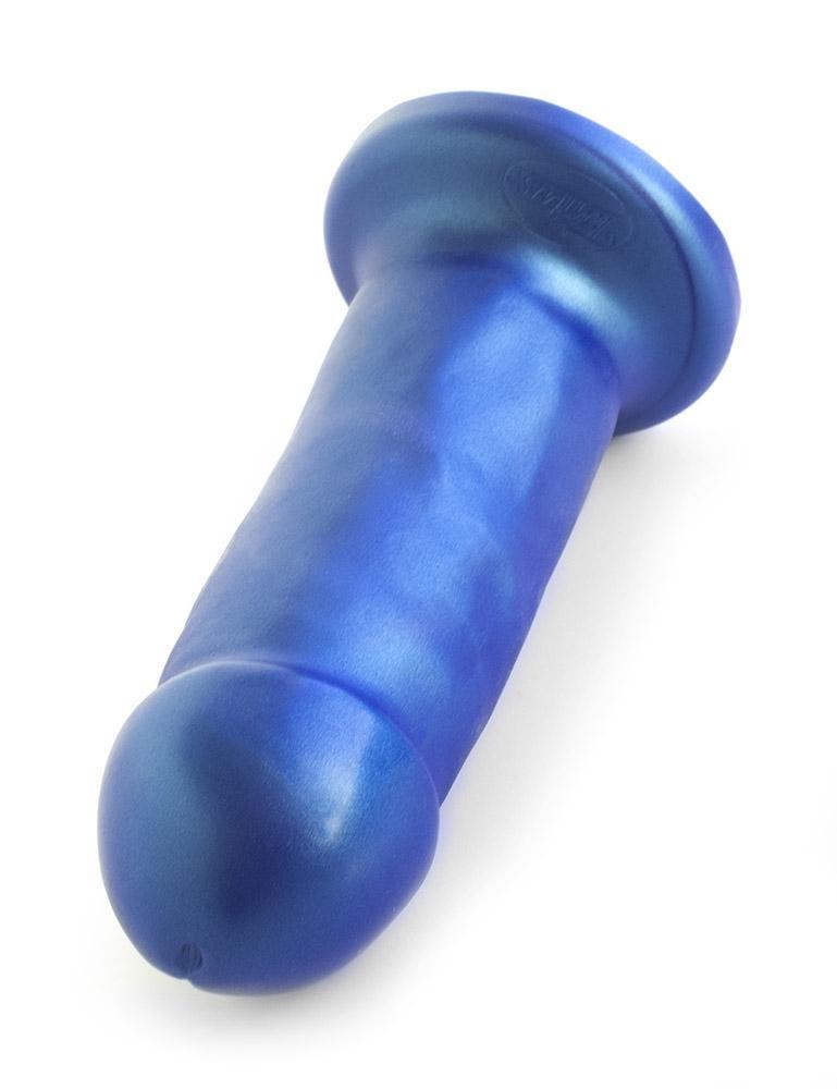 Tantus They/Them Silicone Dildo, Rockabilly Blue-The Stockroom