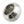 Load image into Gallery viewer, The Ze Mango Magnetic Ball Stretcher is displayed against a blank background. It is a silver metal ring that resembles a donut. 
