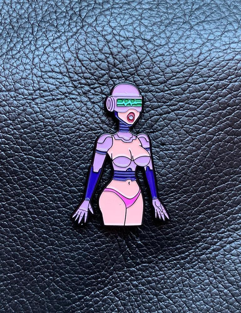 Sex Robot Enamel Pin-The Stockroom