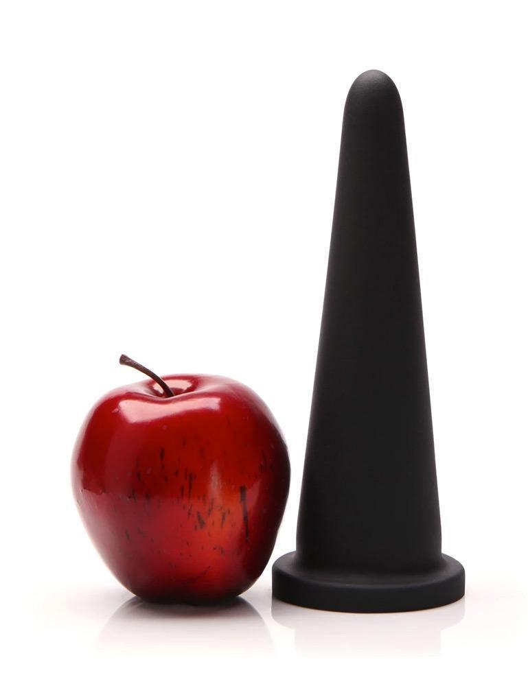 Tantus Cone XL Silicone Anal Trainer, Black-The Stockroom