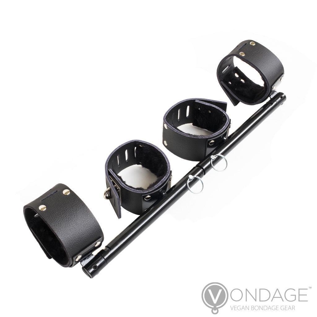 The Vondage Adjustable Stocks with Wrist & Ankle Cuffs is shown against a blank background.