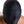 Load image into Gallery viewer, A close-up of a man’s face in the Kinklab Spandex Hood With A Blindfold is shown. The hood is black and covers his face and head completely with no openings.
