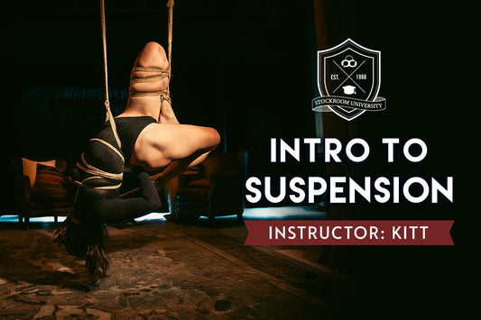 Stockroom University: A Two-Part Suspension Bondage Class in January!