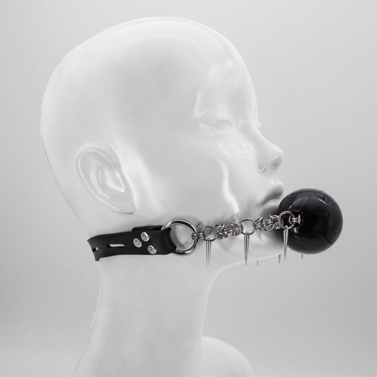 Scarab Spiked Ball Gag