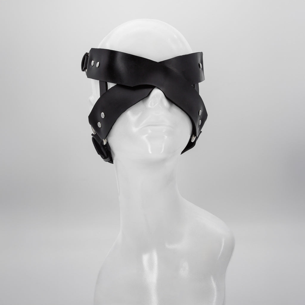 Zafira Cross Padded Blindfold-The stockroom