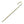 Load image into Gallery viewer, The Rattan Cane with a Crook Handle is shown against a blank background. It is a thin, pale rattan cane with a curved handle.
