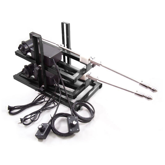 Red Devil Double Penetrating Sex Machine-The Stockroom