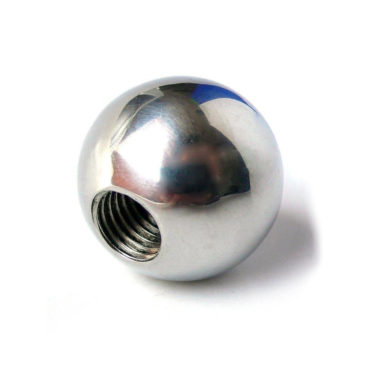 The Stainless Steel Tweaker Ball is displayed against a blank background. It is a ball with an internally threaded opening.