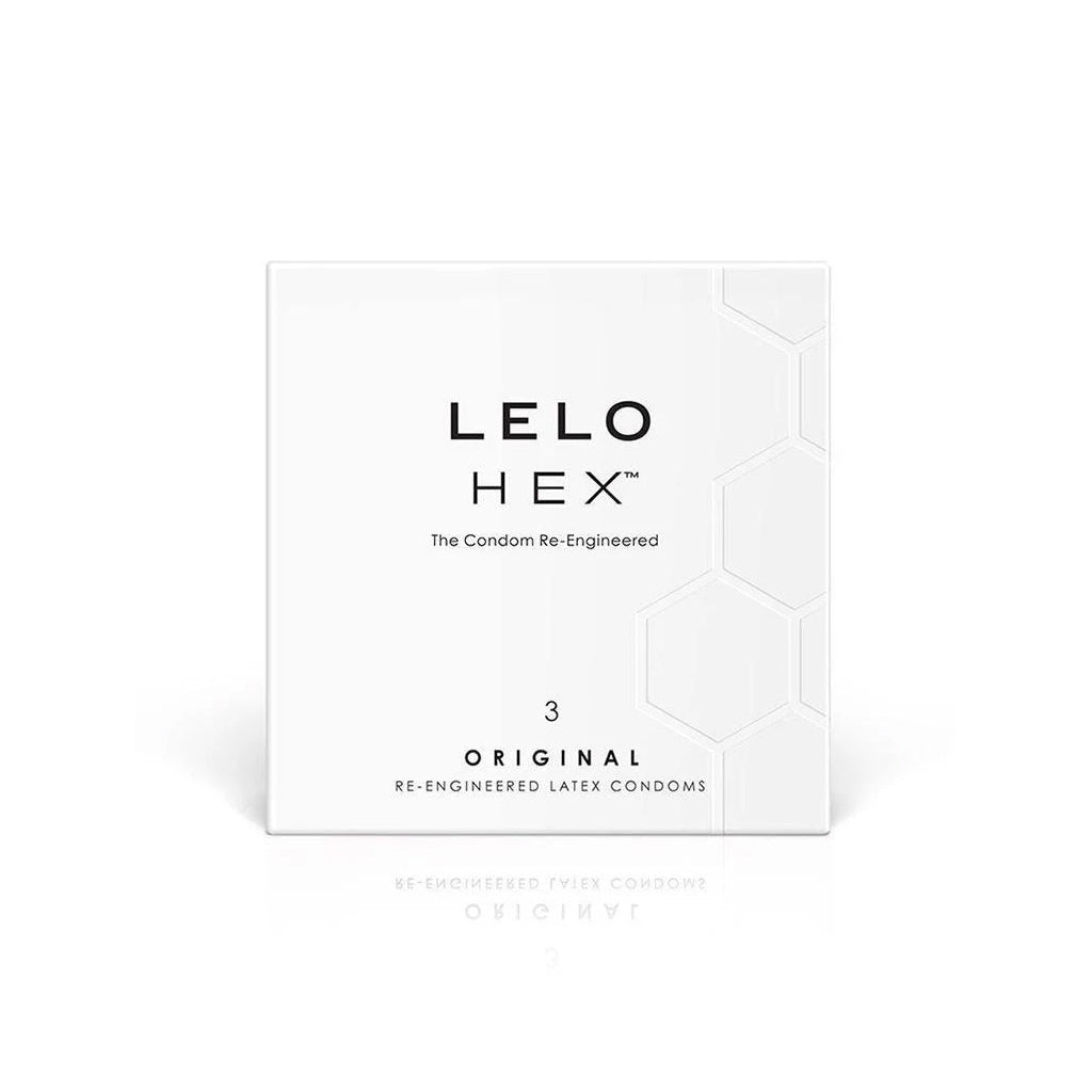 LELO HEX™ Condom, 3 pack-The Stockroom